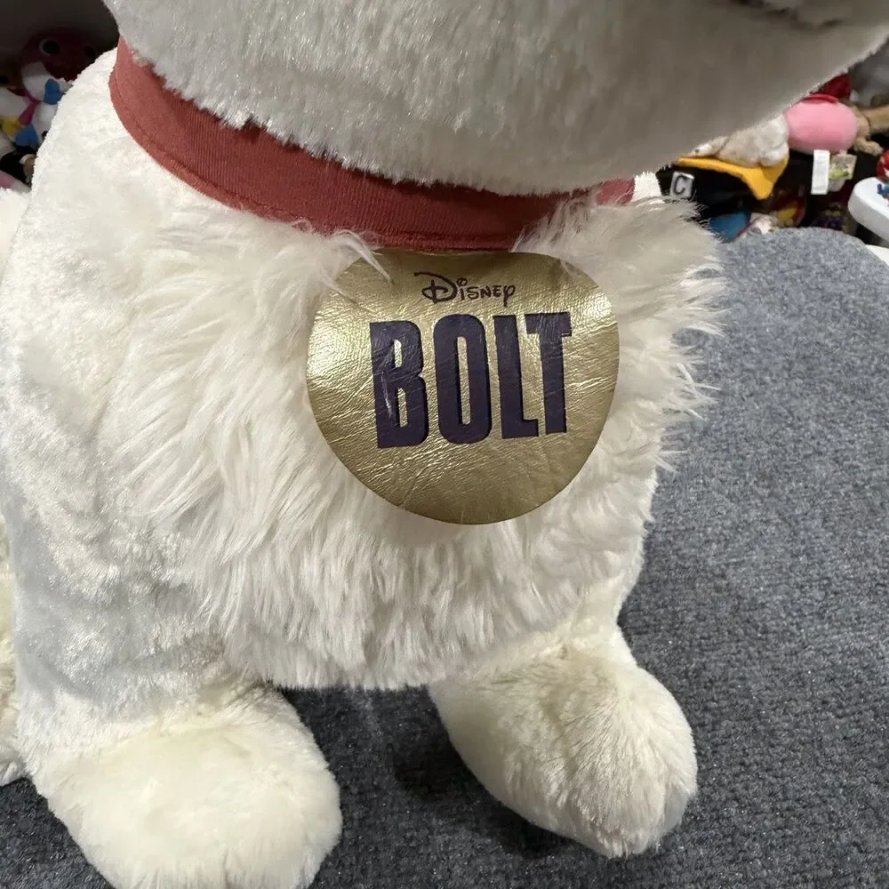 Bolt Authentic Disney Store Exclusive Plush 20 Inches RARE HTF LARGE Retired